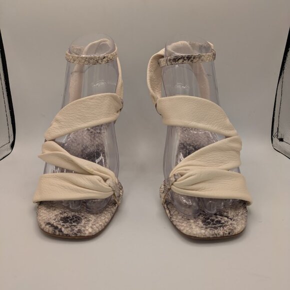 Louise Et Cie HETTY Ankle Strap Open Toe Fashion Heeled Sandals SZ 6.5 - Picture 3 of 10